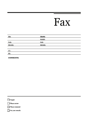 Fax Word sample 10.6476