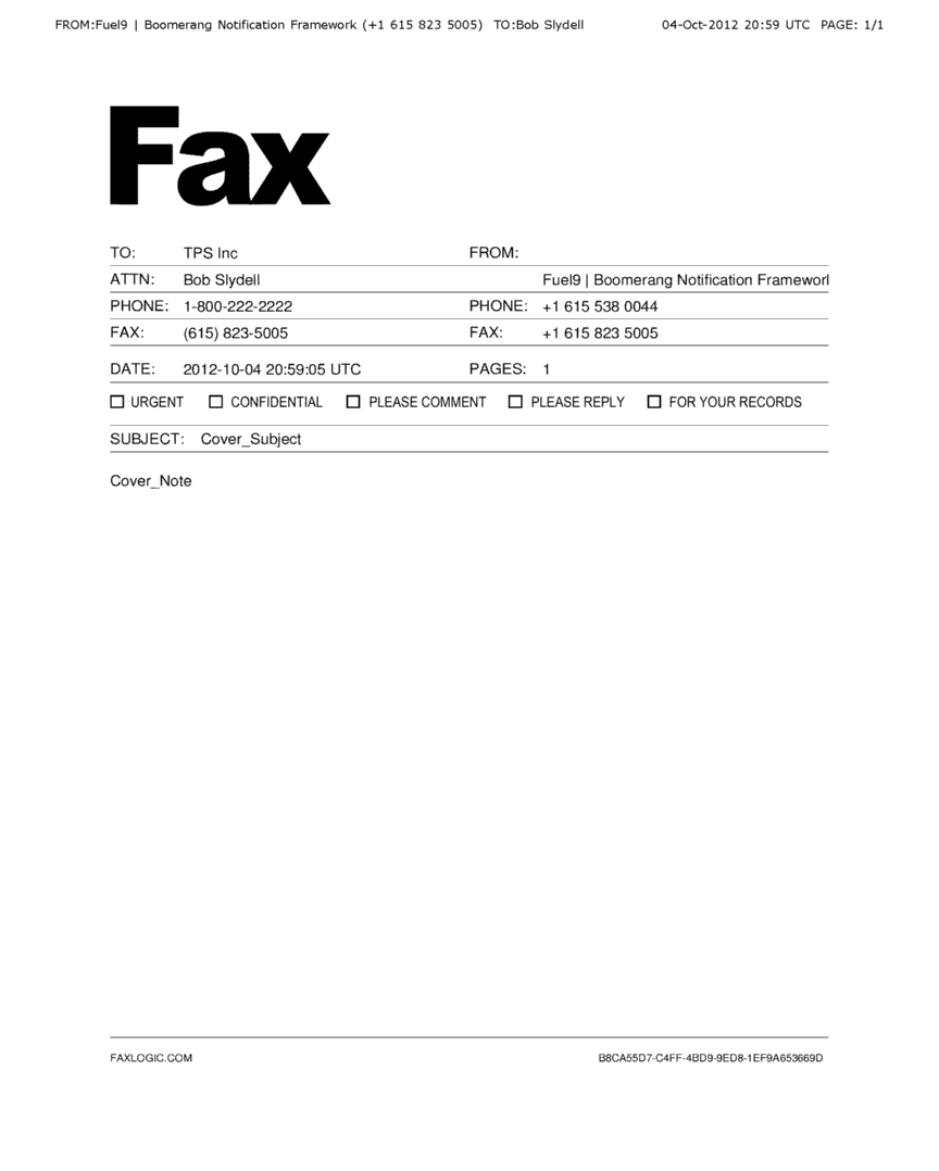 Fax Word sample 15.941