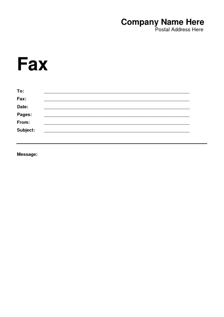 Fax Word sample 1941