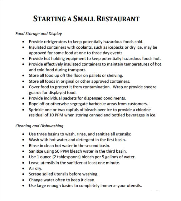 Studio 67 restaurant — sample plan   palo alto software