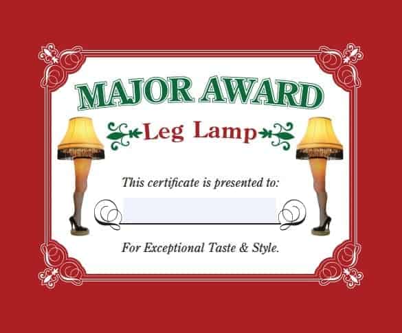 award certificate sample 11.541
