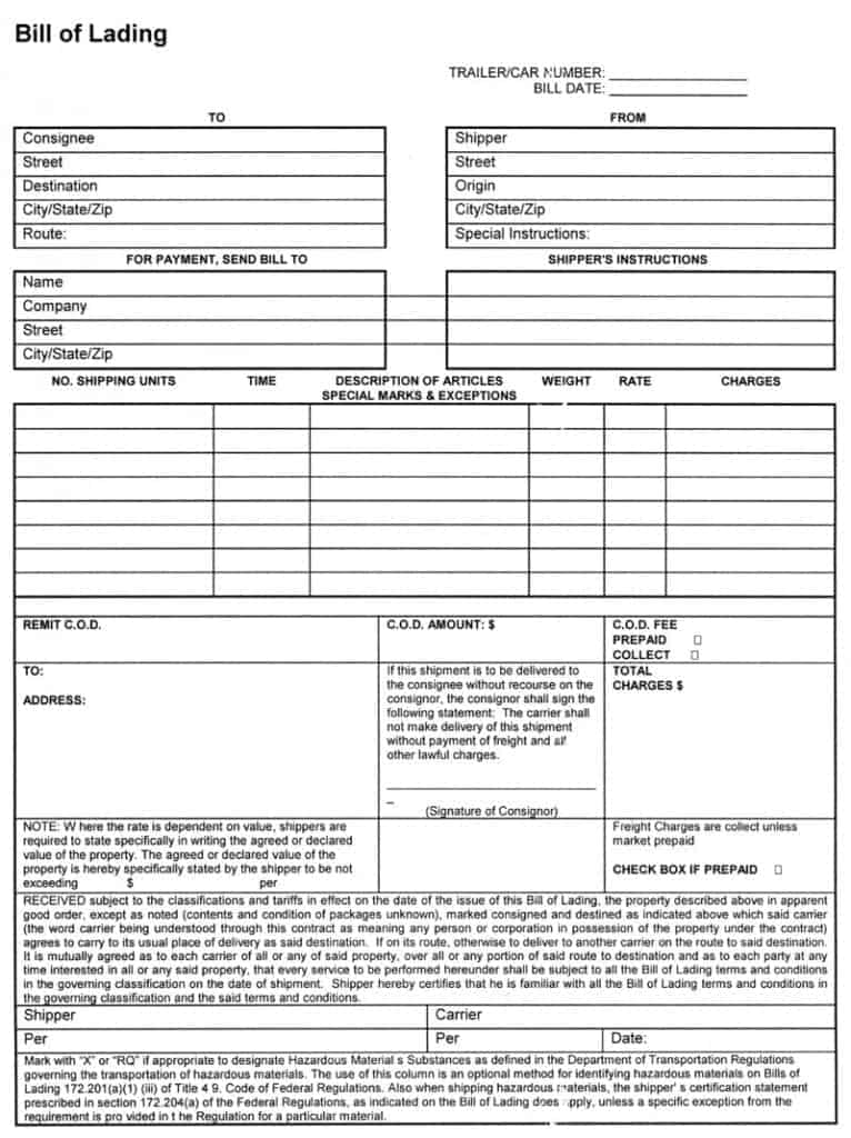 21-free-bill-of-lading-template-word-excel-formats