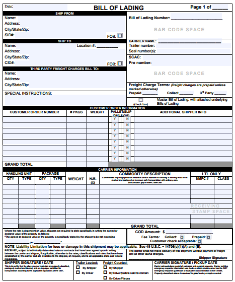 21-free-bill-of-lading-template-word-excel-formats