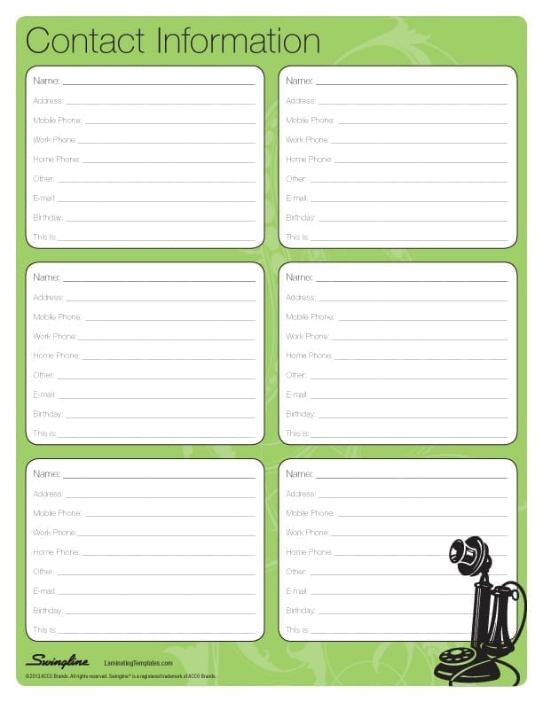 24-free-contact-list-templates-in-word-excel-pdf