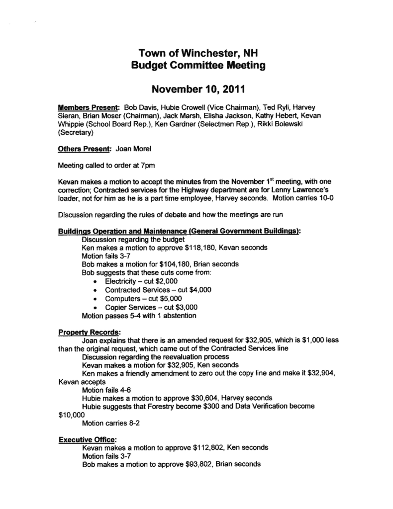 Meeting Notes Format Template