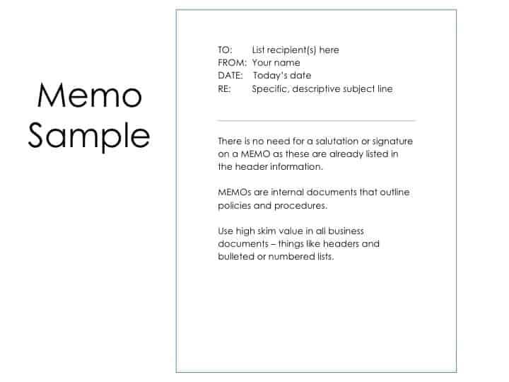 21+ Free Memo Template - Word Excel Formats