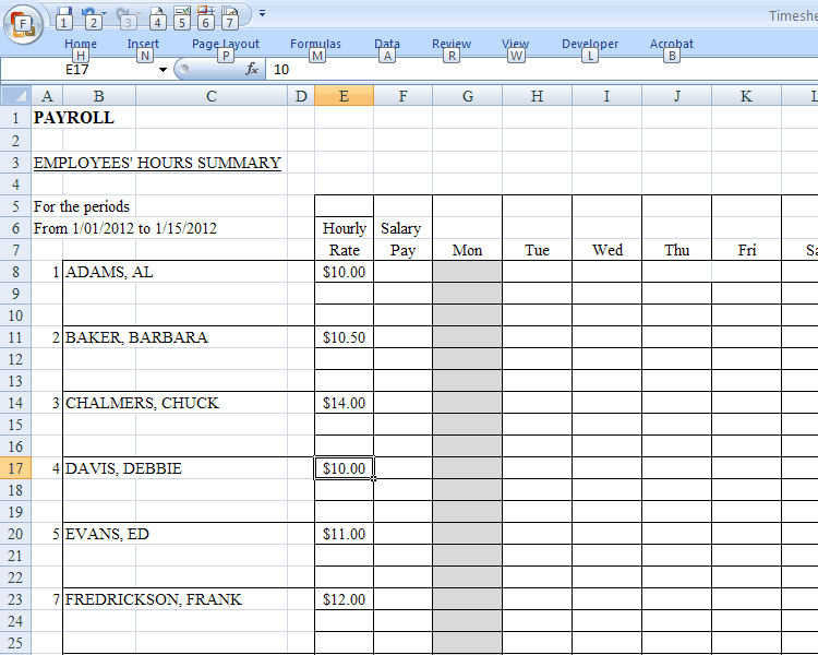 payroll sample template 16.41