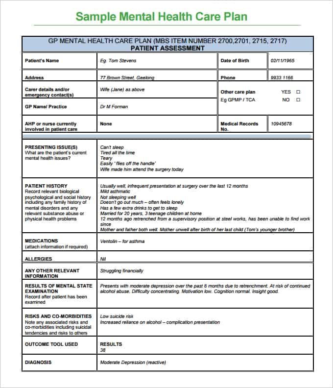 38-free-treatment-plan-templates-in-word-excel-pdf