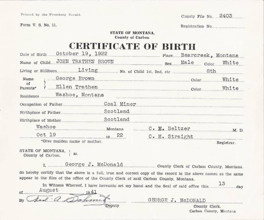 21+ Free Birth Certificate Template Word Excel Formats