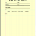 Fax Cover Sheet Templates