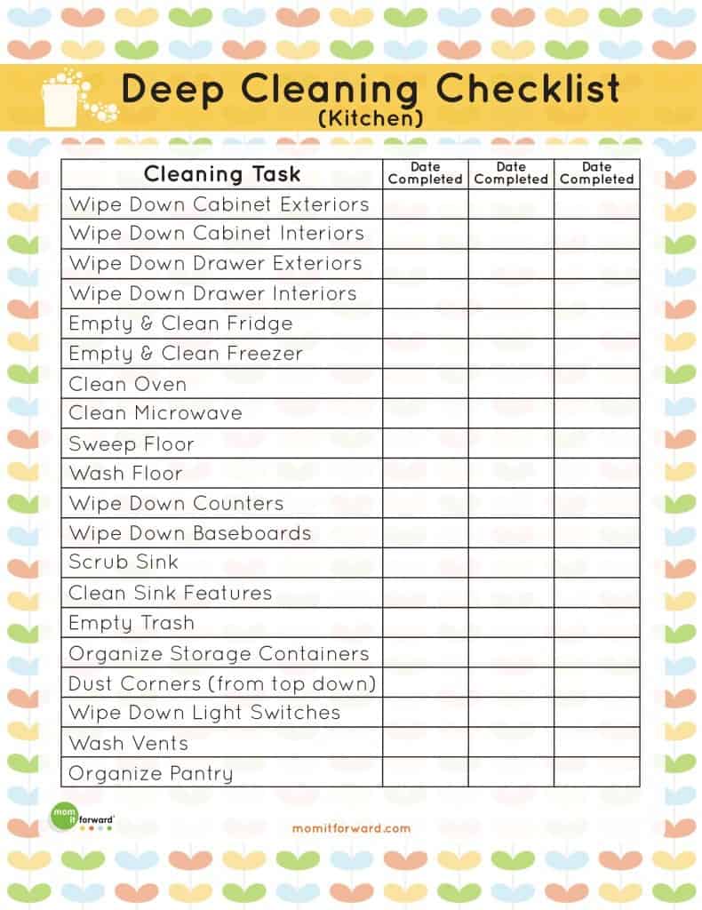 37+ Free House Cleaning List Templates in Word Excel PDF