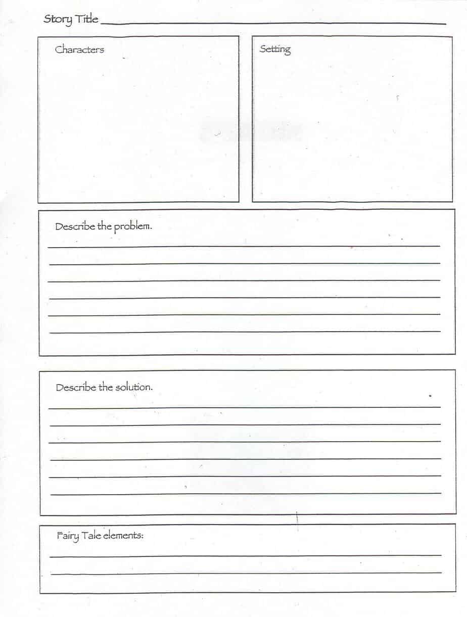 book report template adult