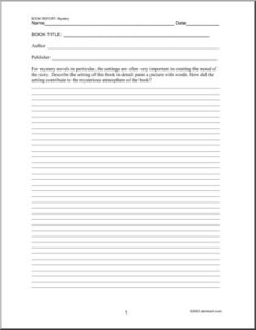 21+ Free 37+ Free Book Report Templates - Word Excel Formats