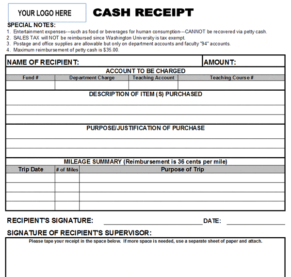 cash receipt example 20.64