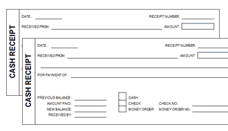 cash receipt example 2941