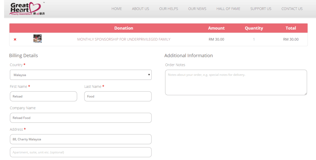 21+ Free 36+ Free Donation Form Templates Word Excel Formats