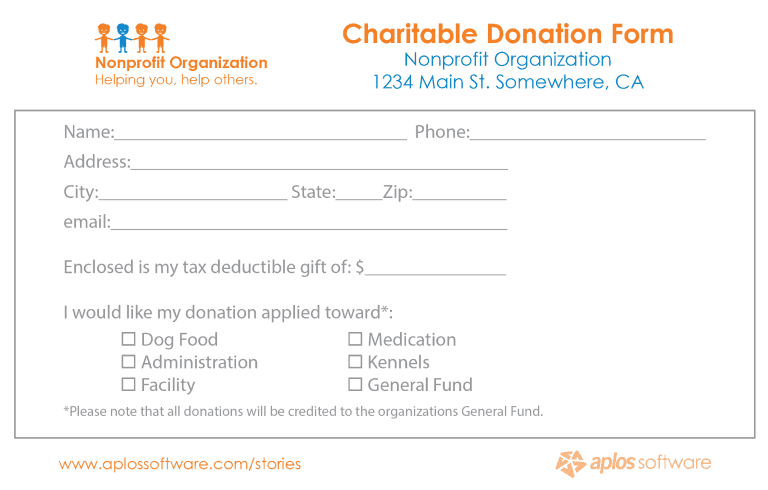 21+ Free 36+ Free Donation Form Templates - Word Excel Formats