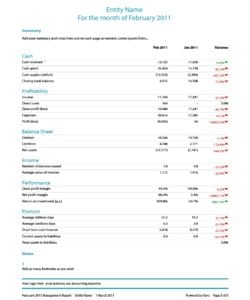 21+ Free Financial Report Template - Word Excel Formats