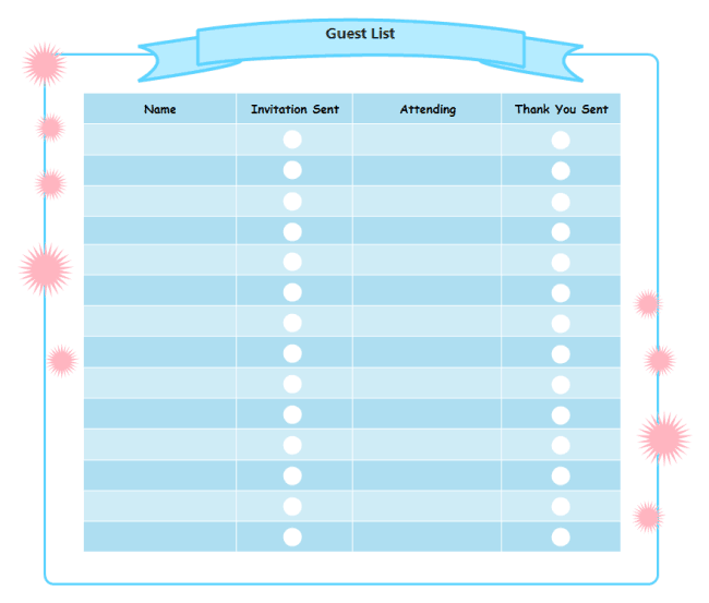 guest list example 22.741