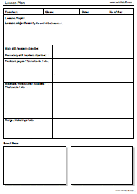 21+ Free 41+ Free Lesson Plan Templates - Word Excel Formats