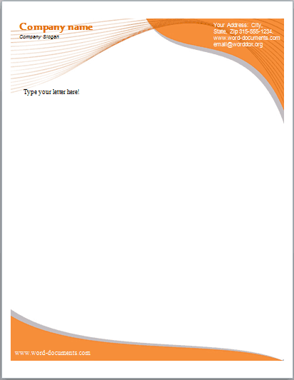 Does Microsoft Word Have Letterhead Templates