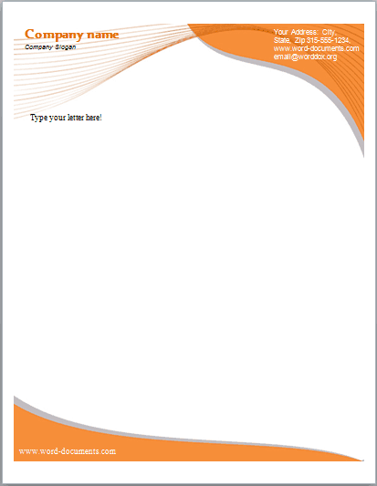 Free Letterhead Template Word from www.templatesdoc.com