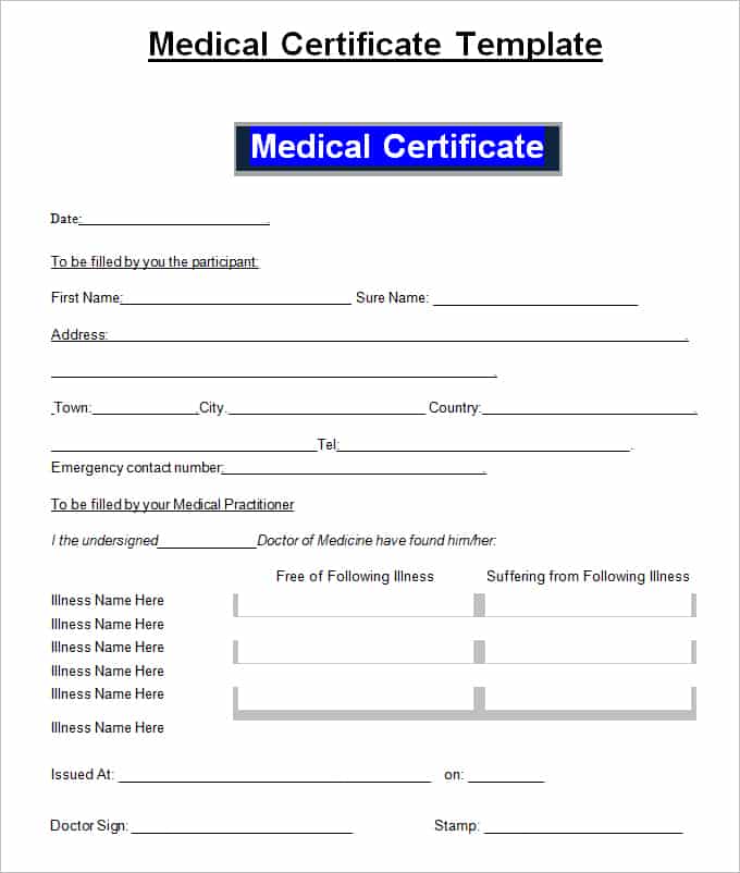 medical certificaet example 114.41