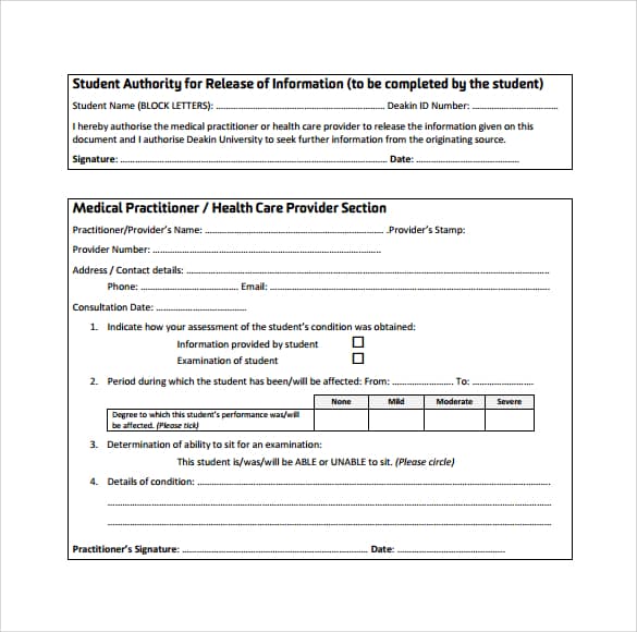 medical certificaet example 12.941