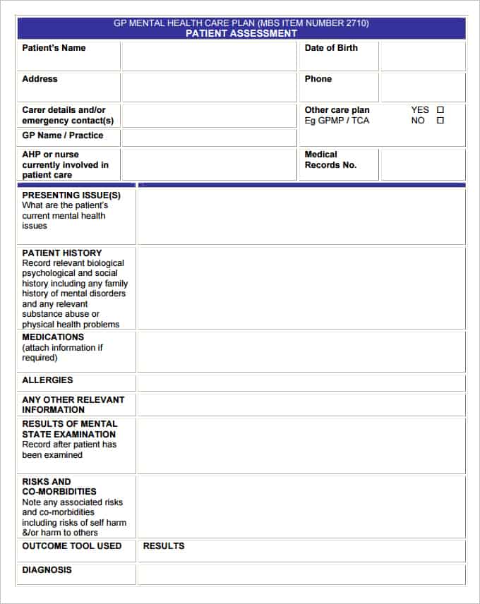 Patient Care Plan Template from www.templatesdoc.com