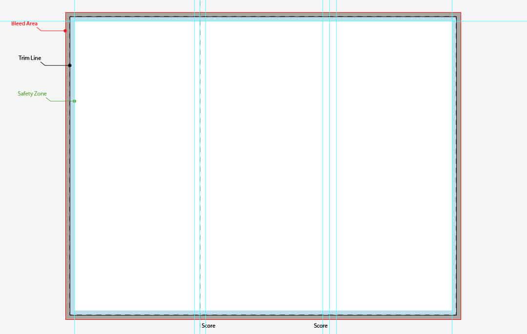 Trifold Name Plate Template