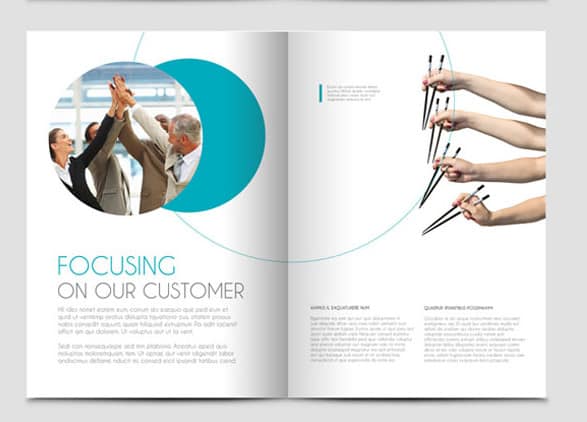 Online Brochure Template Free