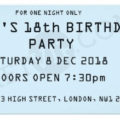 Ticket Invitation Template