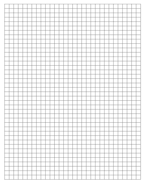 graph paper template 1964