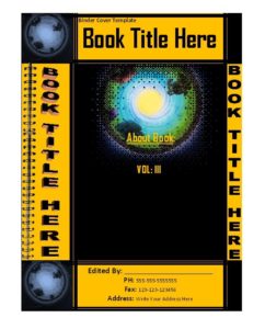 21+ Free 18 Free Binder Cover Templates - Word Excel Formats