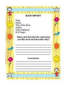 21+ Free 37+ Free Book Report Templates - Word Excel Formats