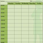 9 Free Daily Schedule Templates (Word, PDF & Excel)