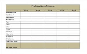 13+ Free Profit and Loss Statement Templates - Word Excel Formats