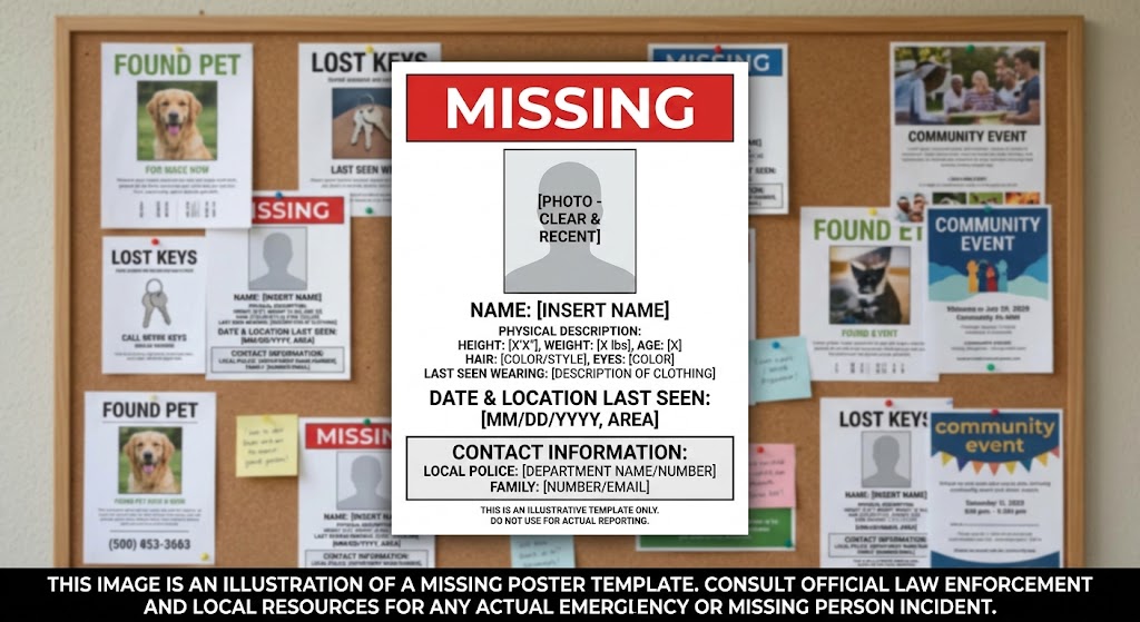 Missing Poster Templates