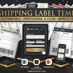 shipping label templates