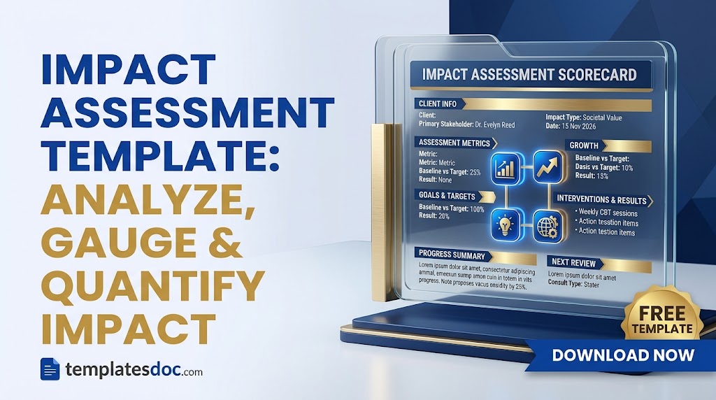 impact assessment template
