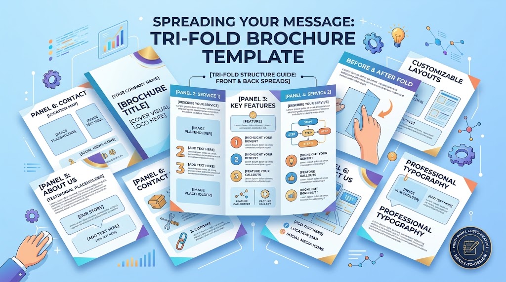 free tri-fold templates