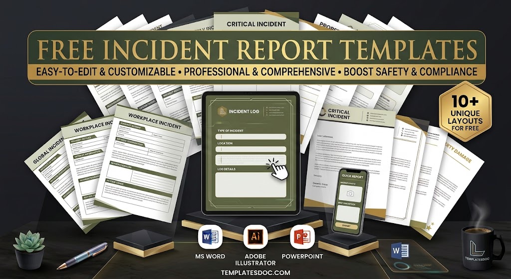 incident report templates