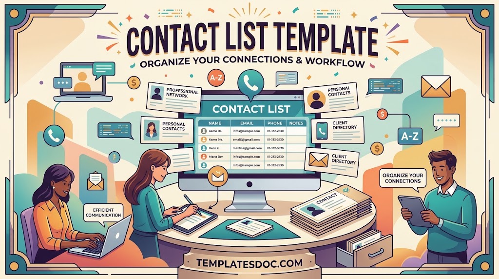 Contact List Templates