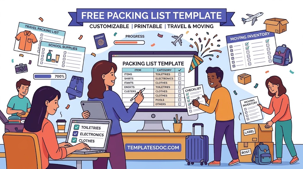 Packing List Templates